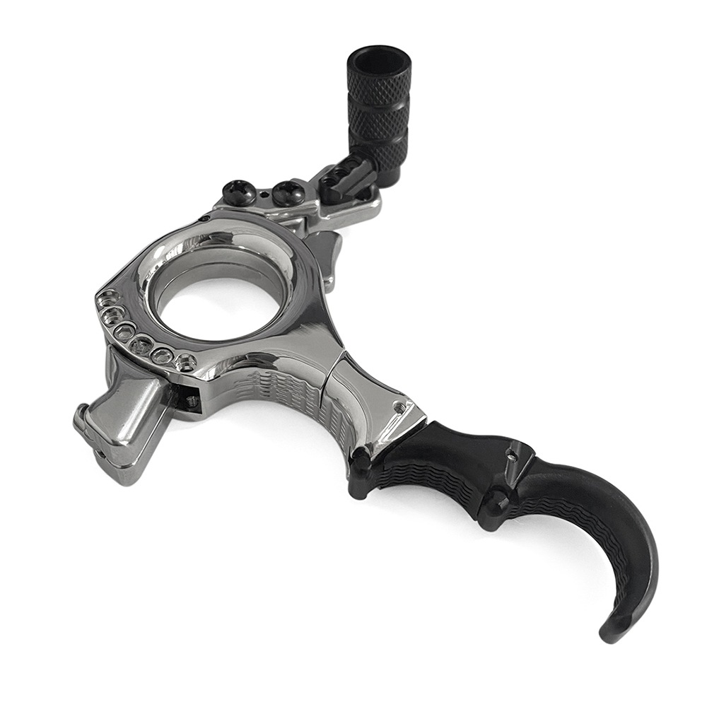 Brass Metal Plate Dispenser with 3 or 4 Finger Interchangeable Grip Archery Accessory
