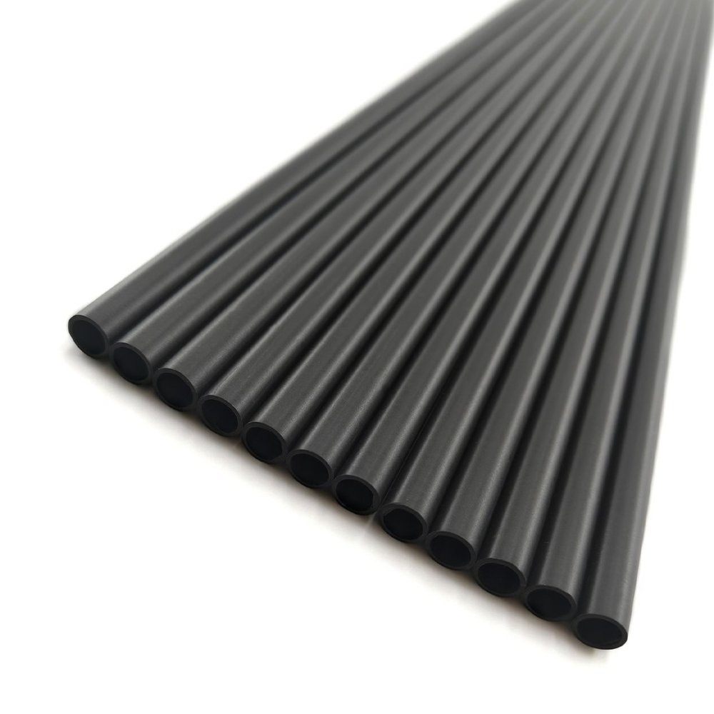 0.006+-  Pure Carbon Arrow  Training Practice Shafts ID 4.2/6.2mm, 32Inch Designed for Hunting and Shooting with Compound Recurve Bow