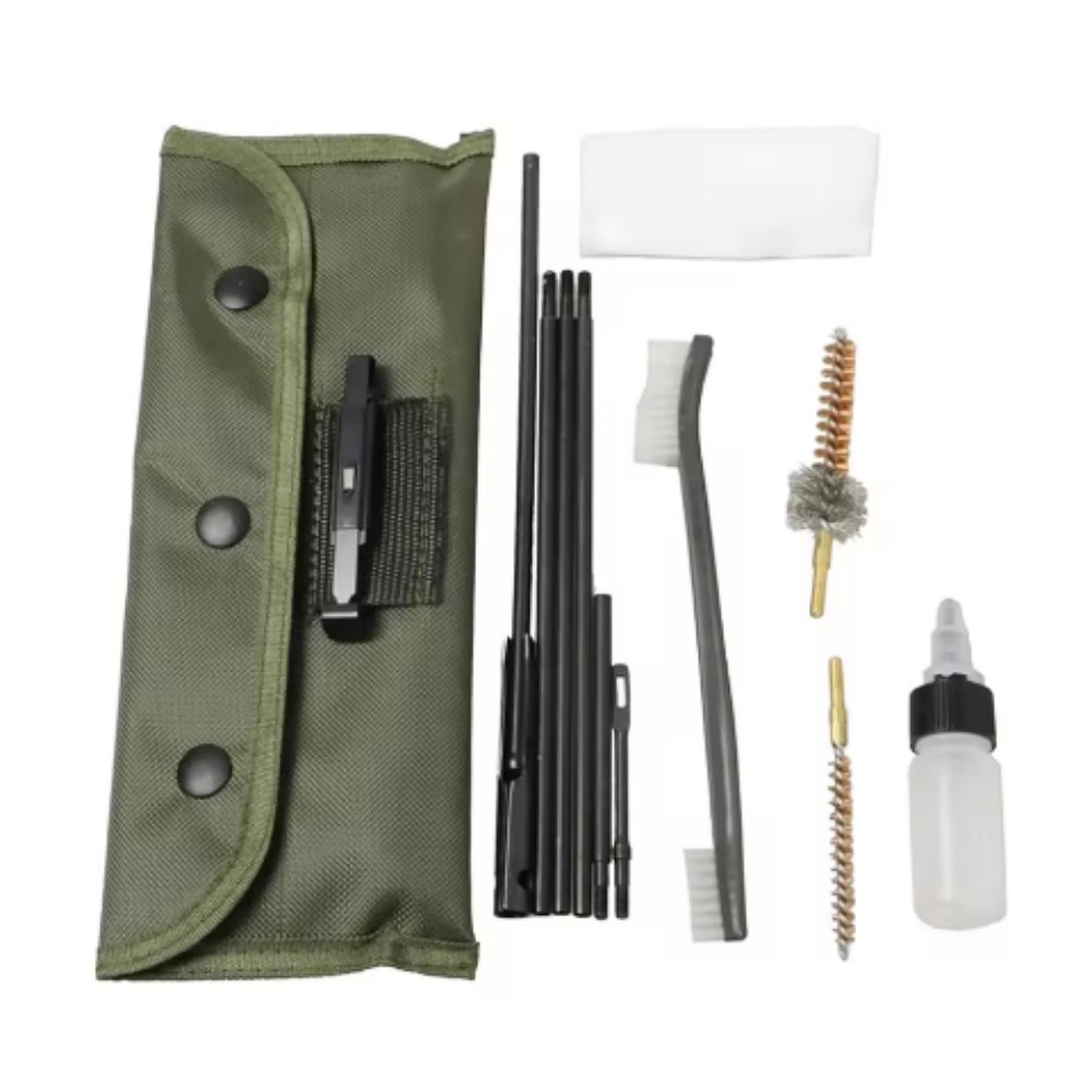 Universal Gun Cleaning Kit Set Plastic Brushes Cleaner Outdoor Clean Kit for Tactical Hunting