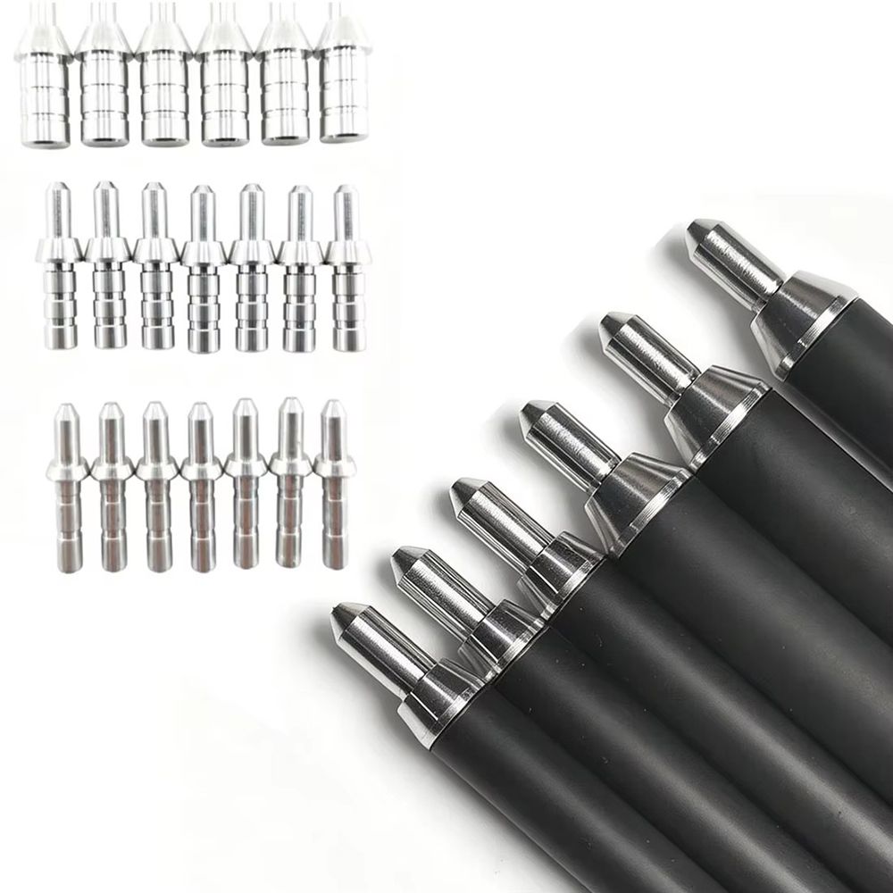 Durable Aluminum Arrow Nock Pins Fit ID3.2/4.2/6.2mm Shafts For Compound Recurve Bow Archery Accessories