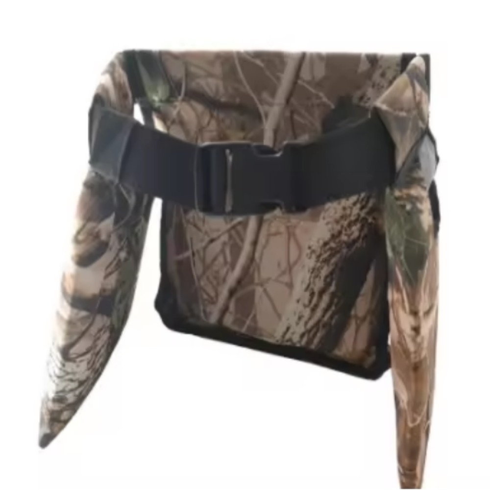 Dove Belt Shell Bag Adjustable Duck Hunting Belt with Multiple Pouches Breathable Feature Field Pigeon Feeding Bag Camo
