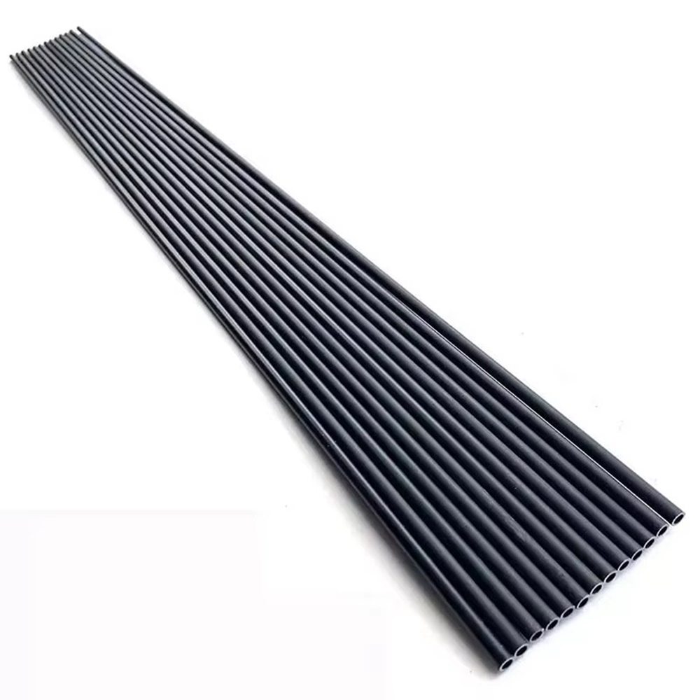 OEM 0.001+ Carbon Arrow Shafts 24T ID3.2/4.2/6.2mm, 30-32 Inches Spine300-1000 for Compound/Recurve Bow Archery Shooting Hunting
